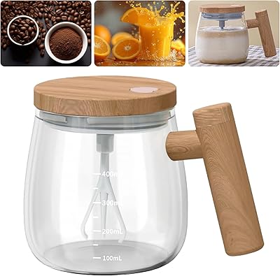 Tasse Mélangeur Automatique à Grande Vitesse – Mug Auto-Stirring Électrique 400 ml