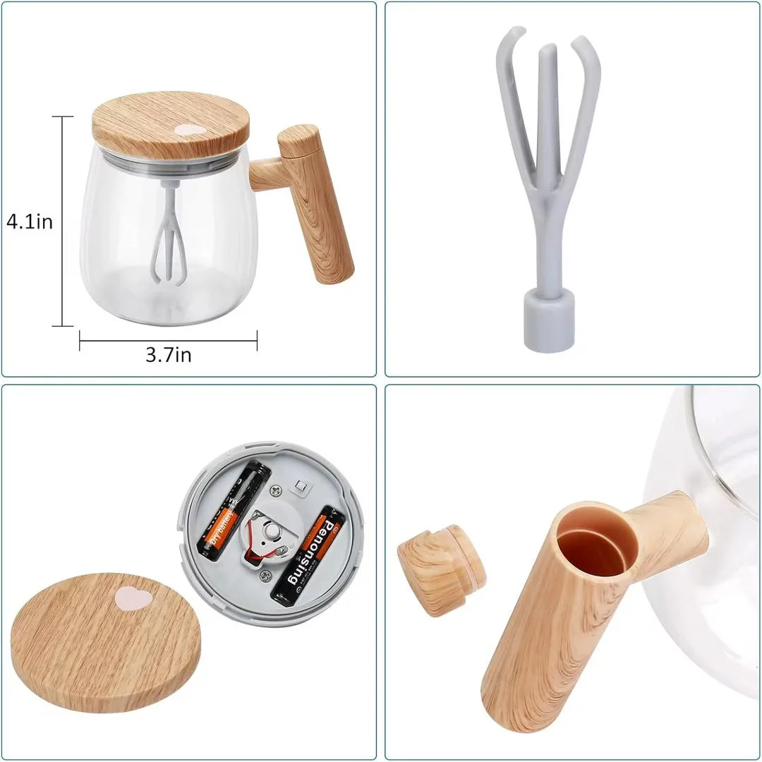 Image galerie 2 - Tasse Mélangeur Automatique à Grande Vitesse – Mug Auto-Stirring Électrique 400 ml