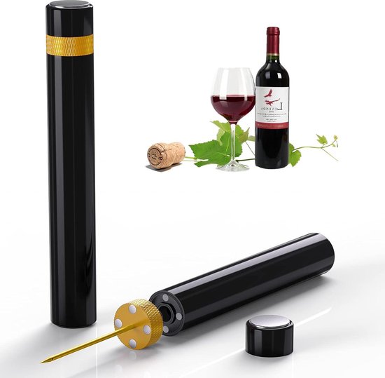 Pompe à pression pour ouvrir le vin – Ouvre-bouteille innovant sans effort ni casse